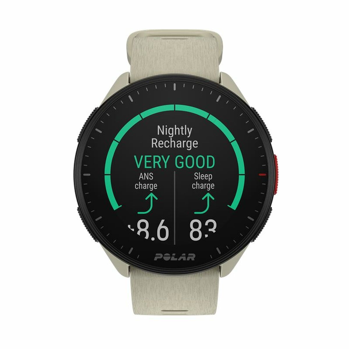 Watch Sporting Polar Pacer Beige (Ø 45 mm)