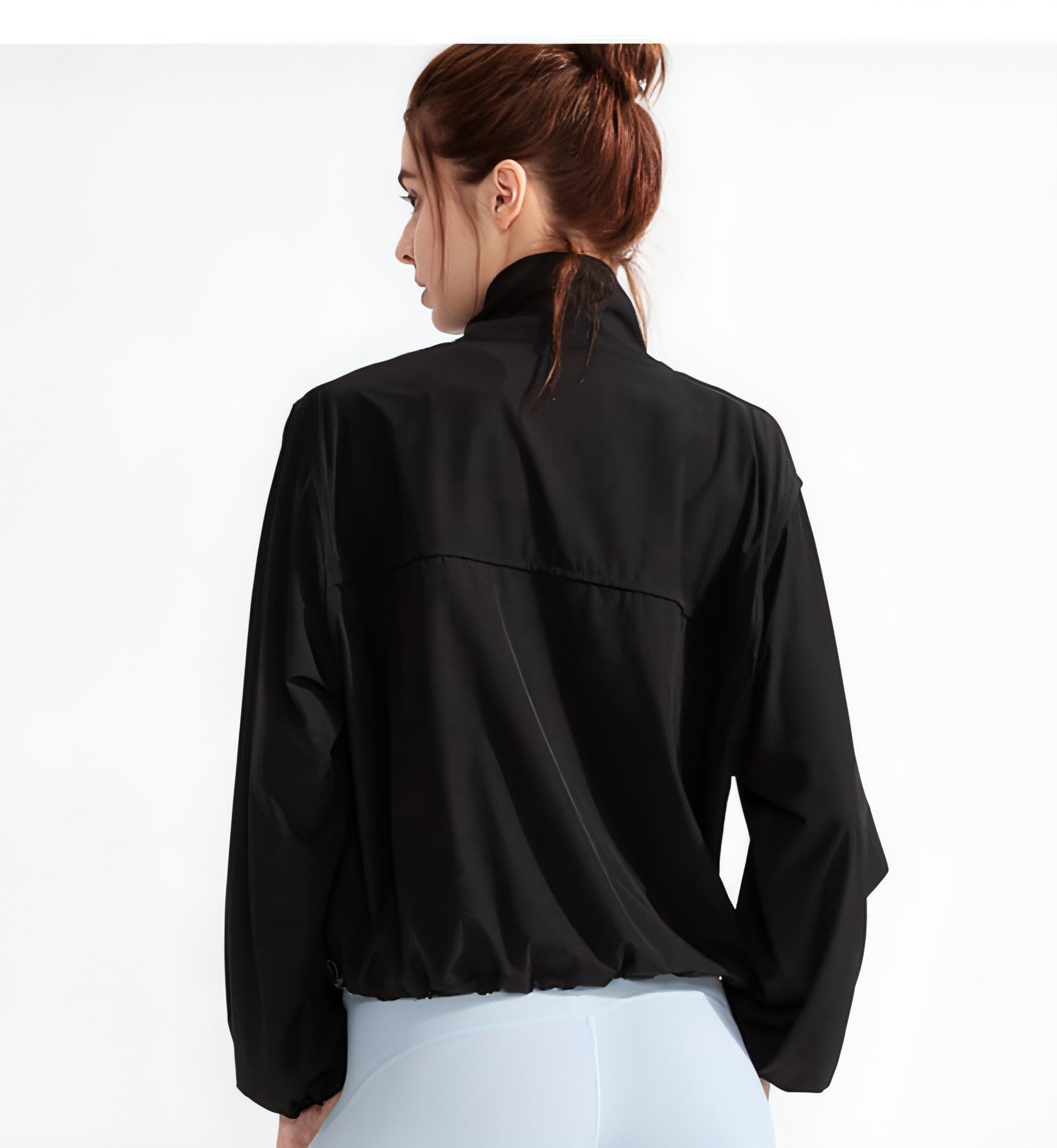 New Pocket Zipped Sports Coat Sun-proof Yoga Jacket Quick-drying