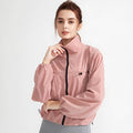 New Pocket Zipped Sports Coat Sun-proof Yoga Jacket Quick-drying