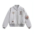 Lapel Baseball Uniform Jacket Men